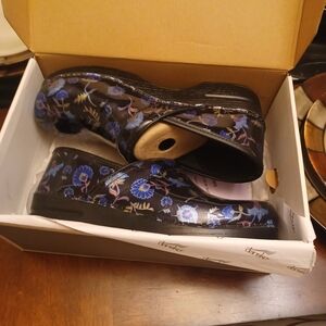 Dansko Floral Clogs